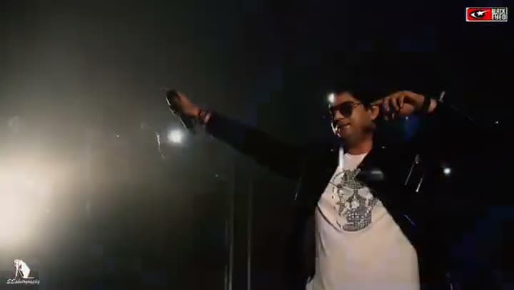 Amit Mishra performing at a BlackEyed event