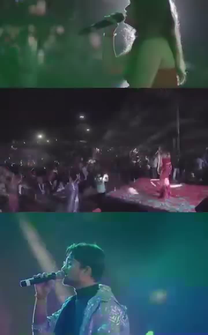 Rishi Singh & Senjuti Das performing at a BlackEyed event