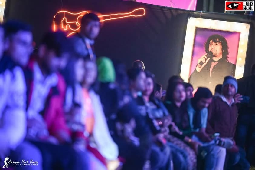 Sonu Nigam Live at Sanaka, Durgapur — event photograph 14