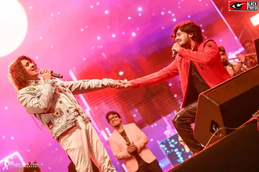 Sonu Nigam Live at Sanaka, Durgapur — event photograph 15