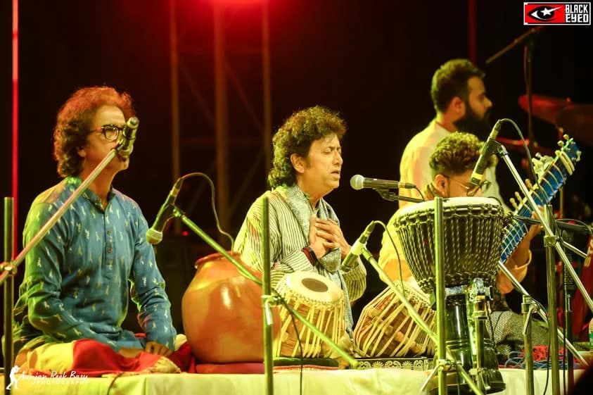 Pt. Subhen Chatterjee & Karma Live at BKTP, Bakreswar — event photograph 5