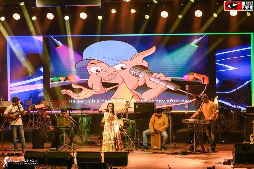 Mahul Abritir Band Live at BKTP, Bakreshwar — event photograph 14