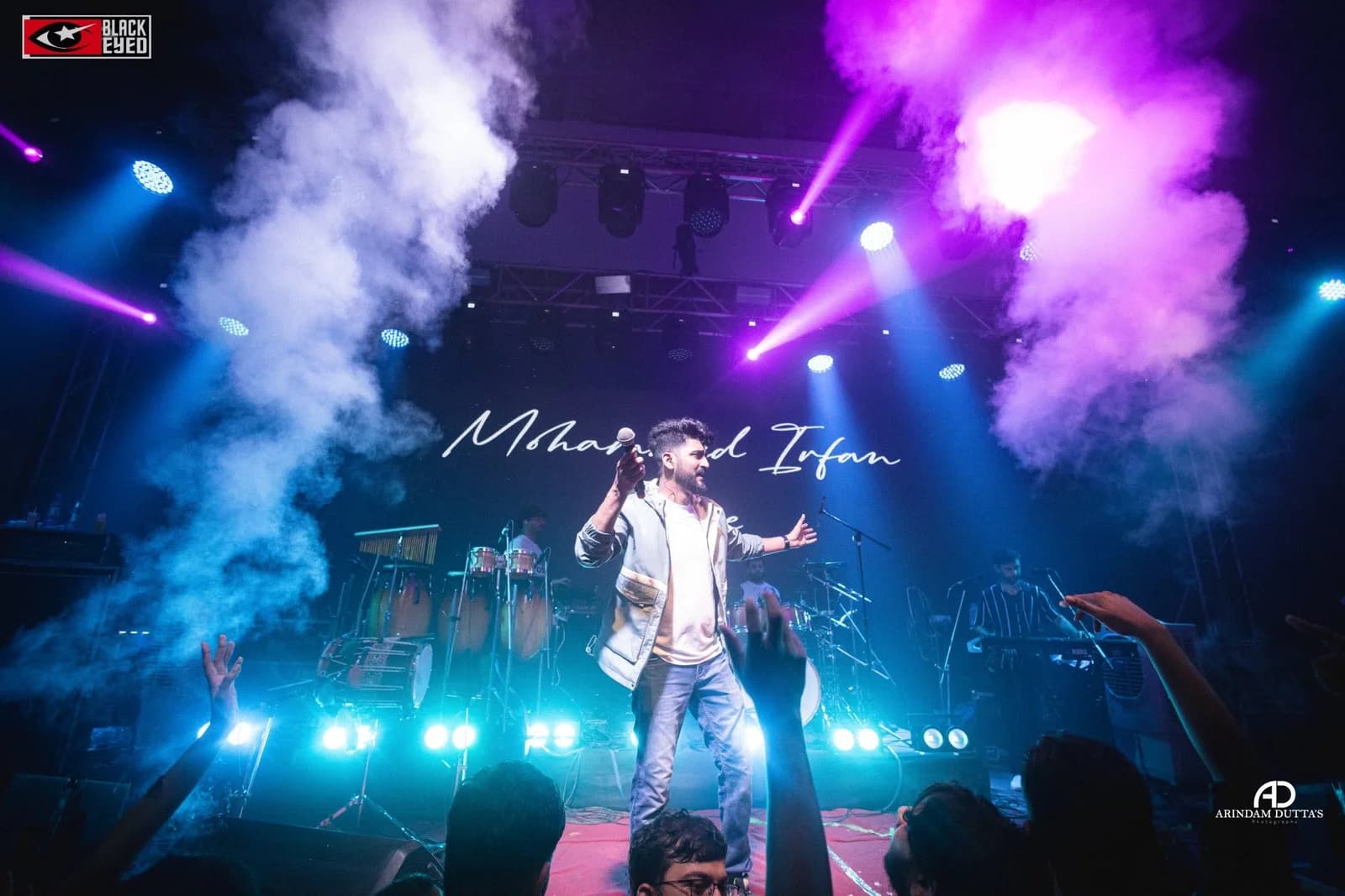 Mohammed Irfan live with BlackEyed — event photograph 14