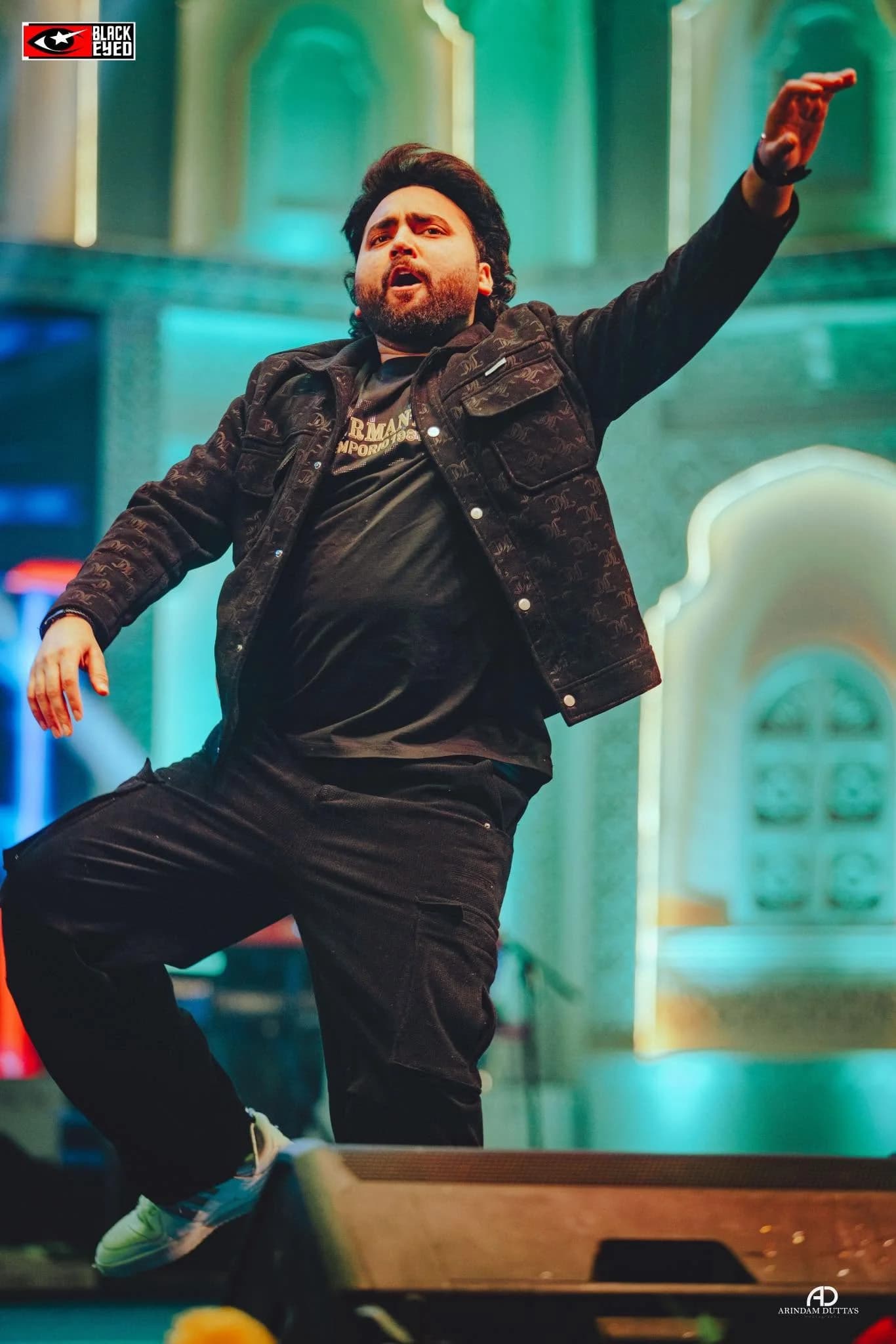 Mohammed Danish performing at a BlackEyed event