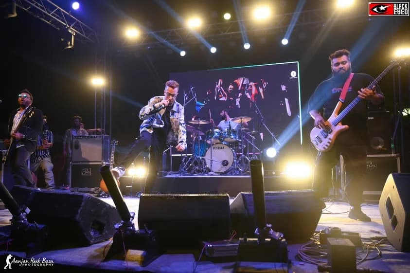 Underground Authority Live at ISI, Bonhooghly — event photograph 12
