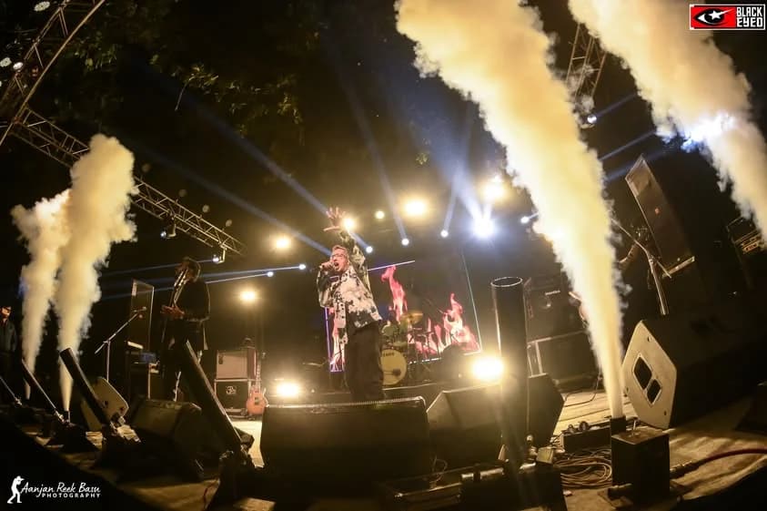 Underground Authority Live at ISI, Bonhooghly — event photograph 15