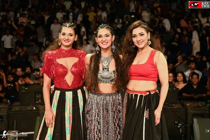 Mohan Sisters performing at a BlackEyed event