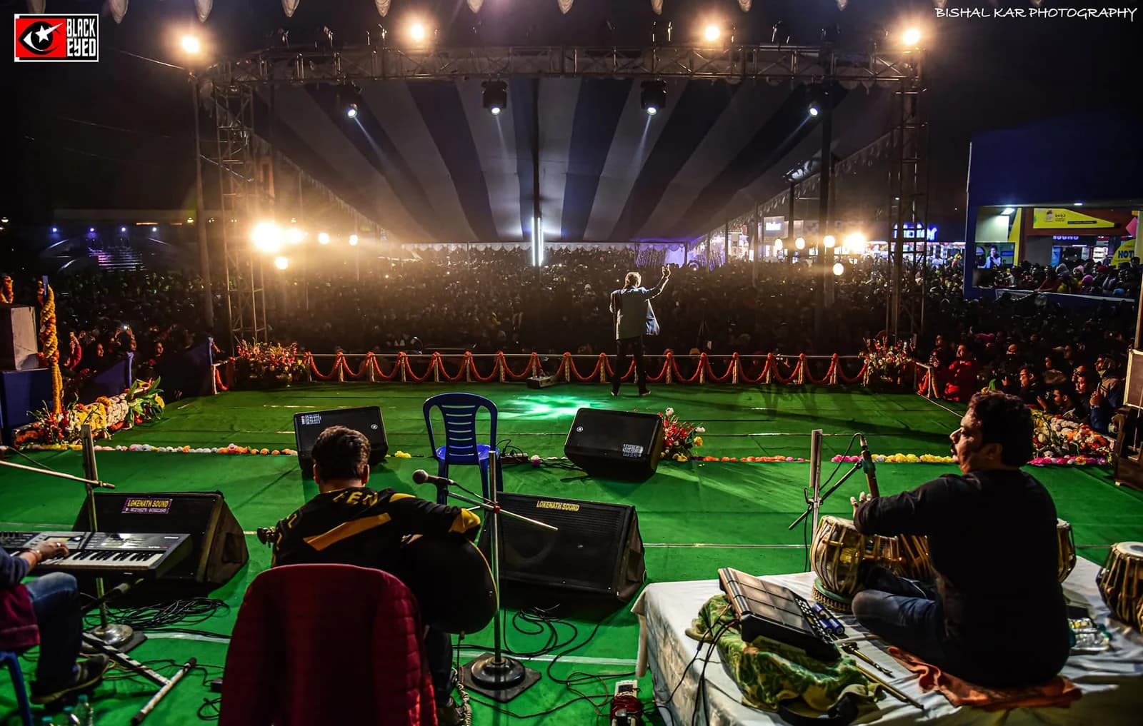 Nachiketa Chakraborty LIVE at Burdwan Poura Utsav — event photograph 5