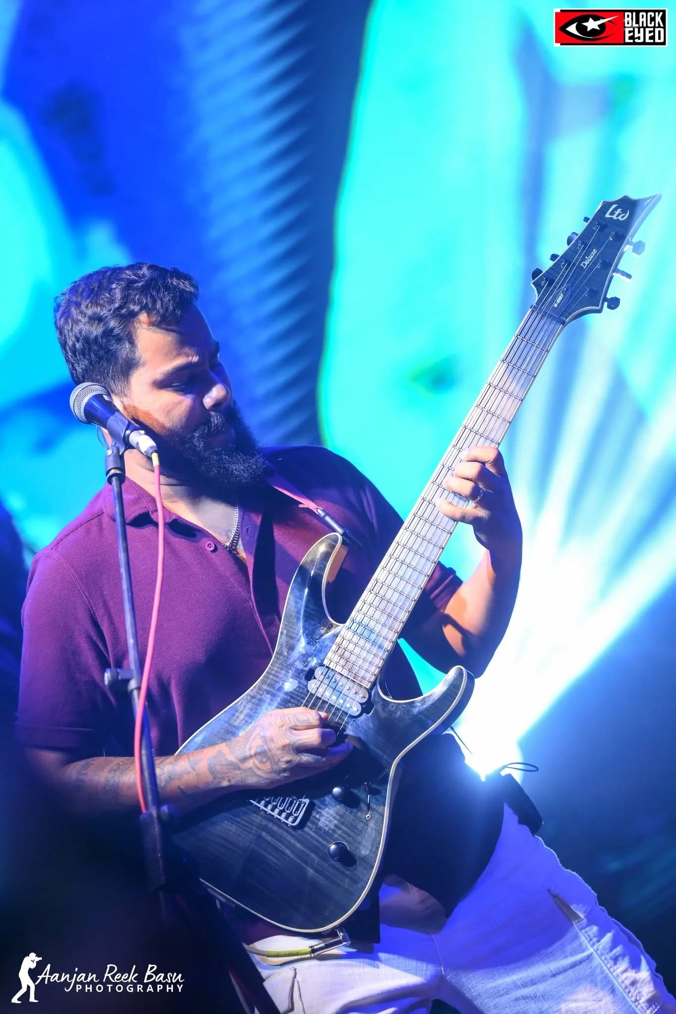 Iman Chakraborty live performance — BlackEyed event photograph 705
