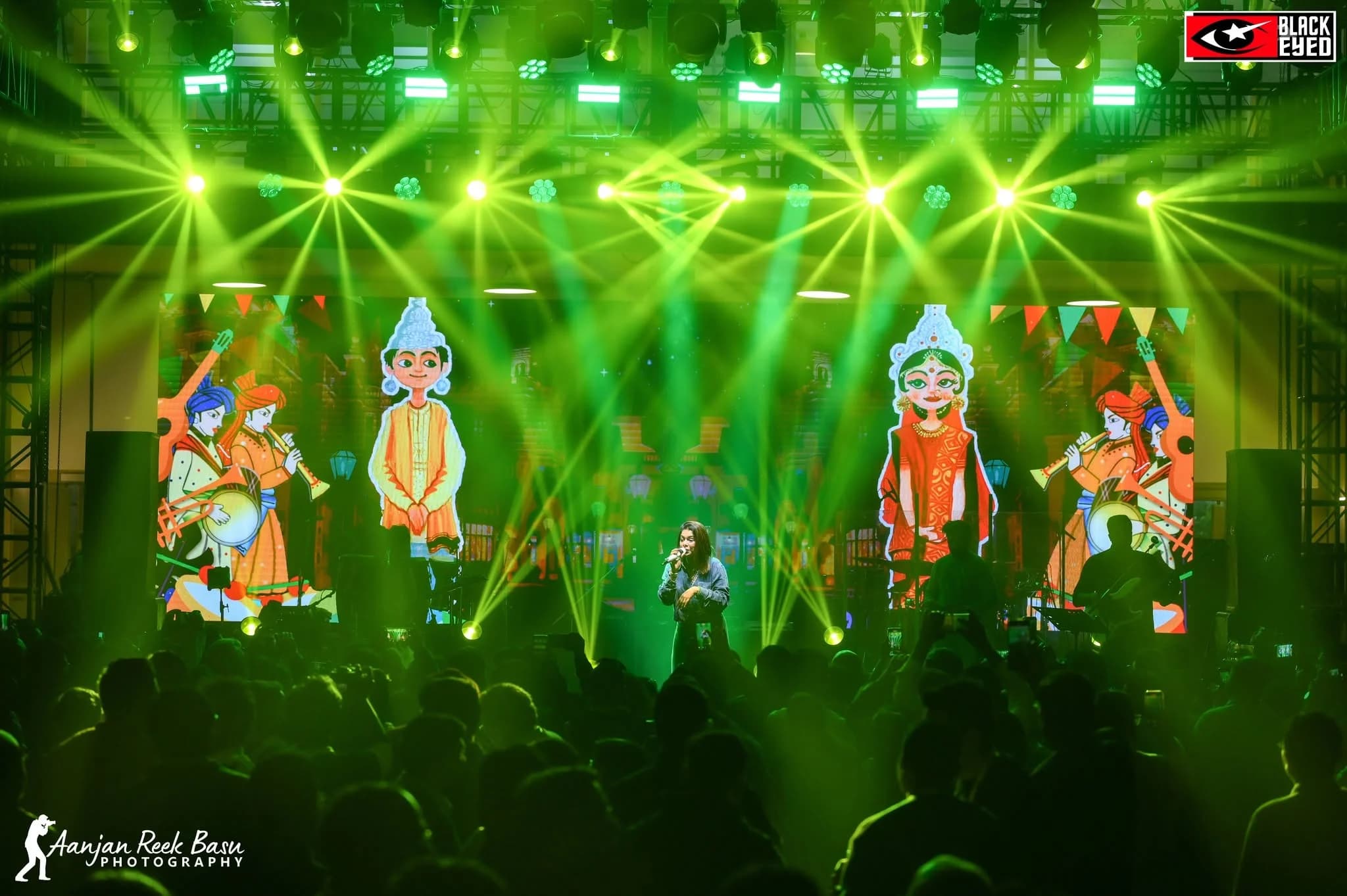 Iman Chakraborty live performance — BlackEyed event photograph 697