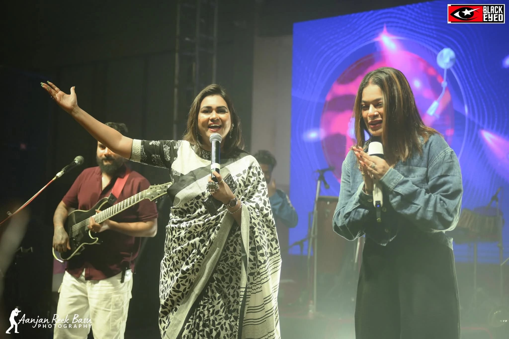Neha Saha live performance — BlackEyed event photograph 688