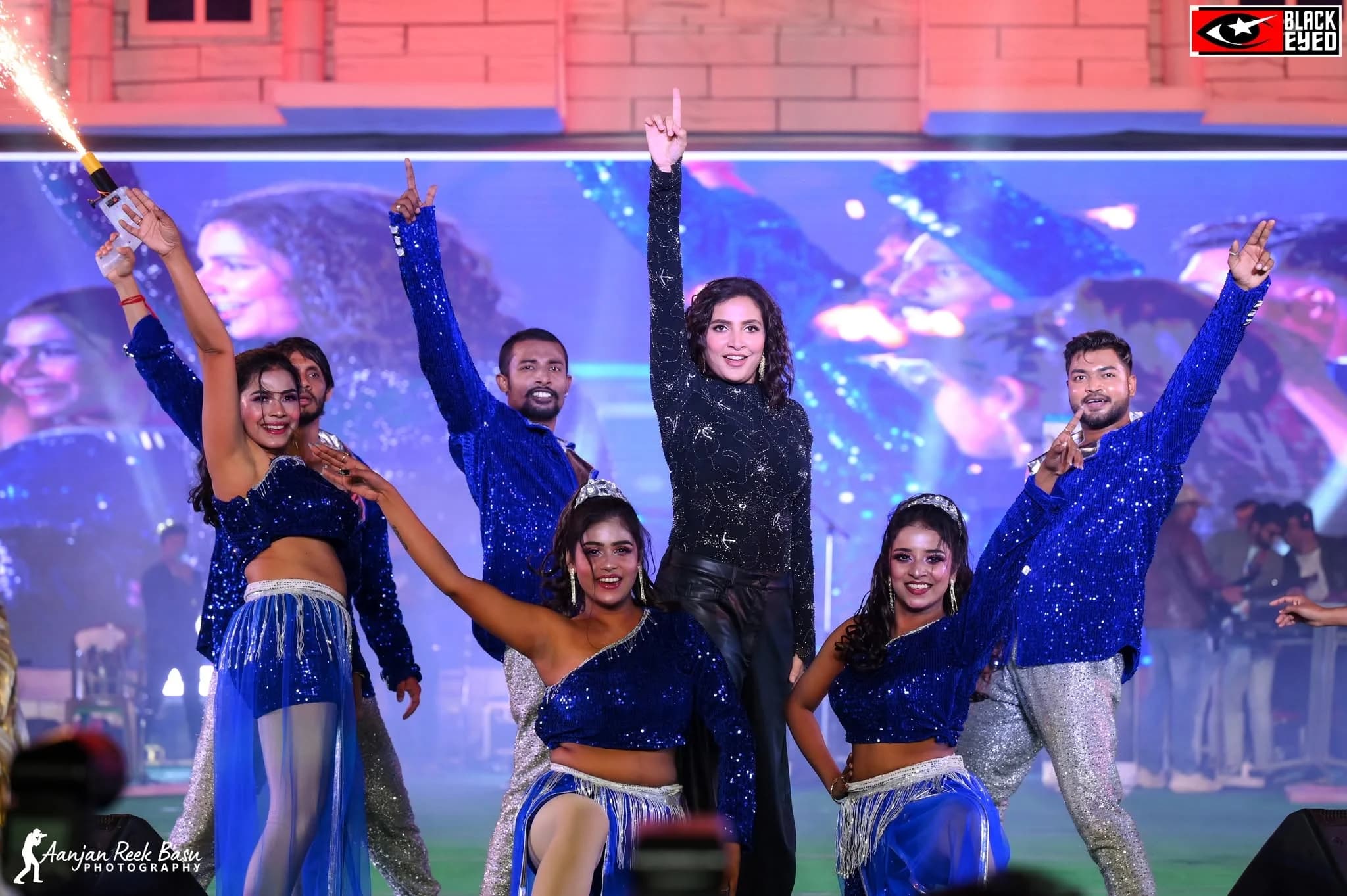 Subhashree Ganguly live at Jagaddal Utsav 2026 — BlackEyed event photograph 598
