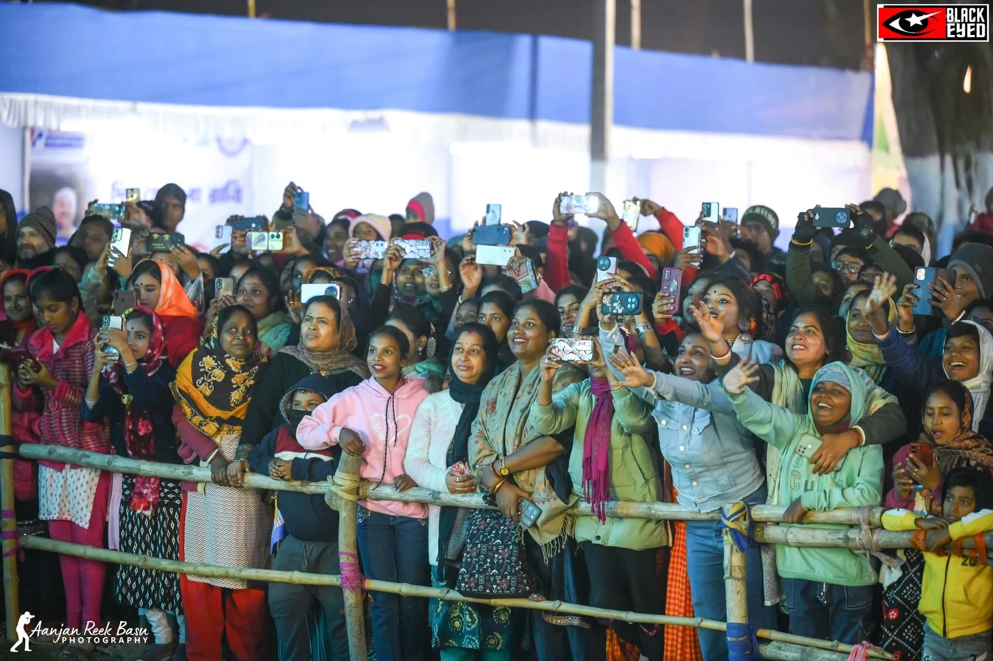 Subhashree Ganguly live at Jagaddal Utsav 2026 — BlackEyed event photograph 606