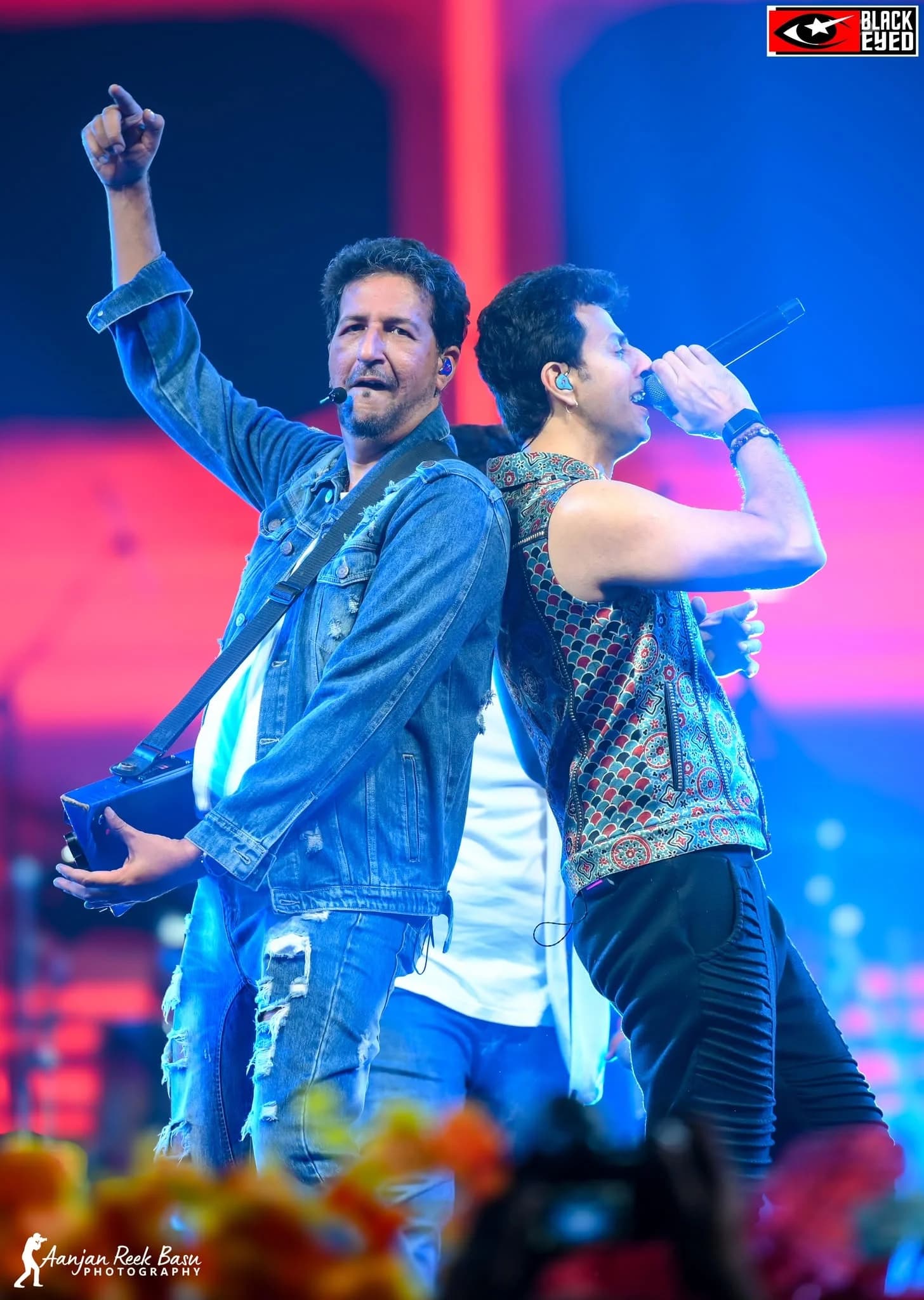 Salim–Sulaiman performing at a BlackEyed event