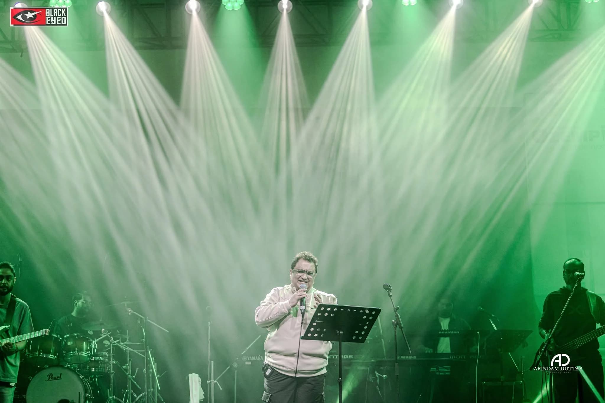 Kunal Ganjwala live at Kolkata CNMC — BlackEyed event photograph 466