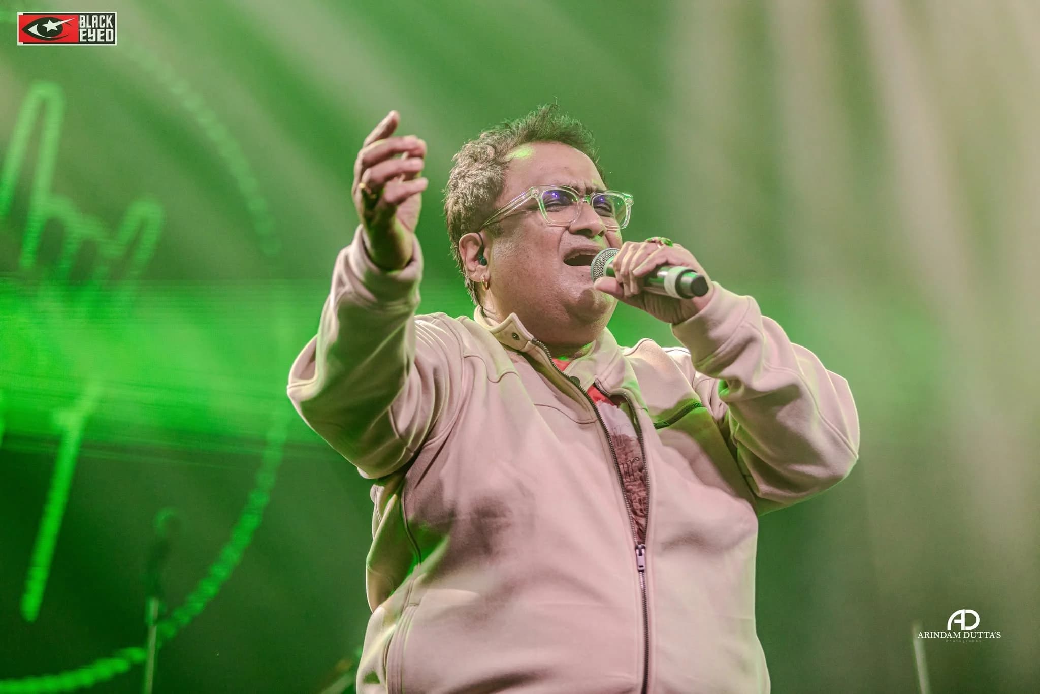 Kunal Ganjwala live at Kolkata CNMC — BlackEyed event photograph 467