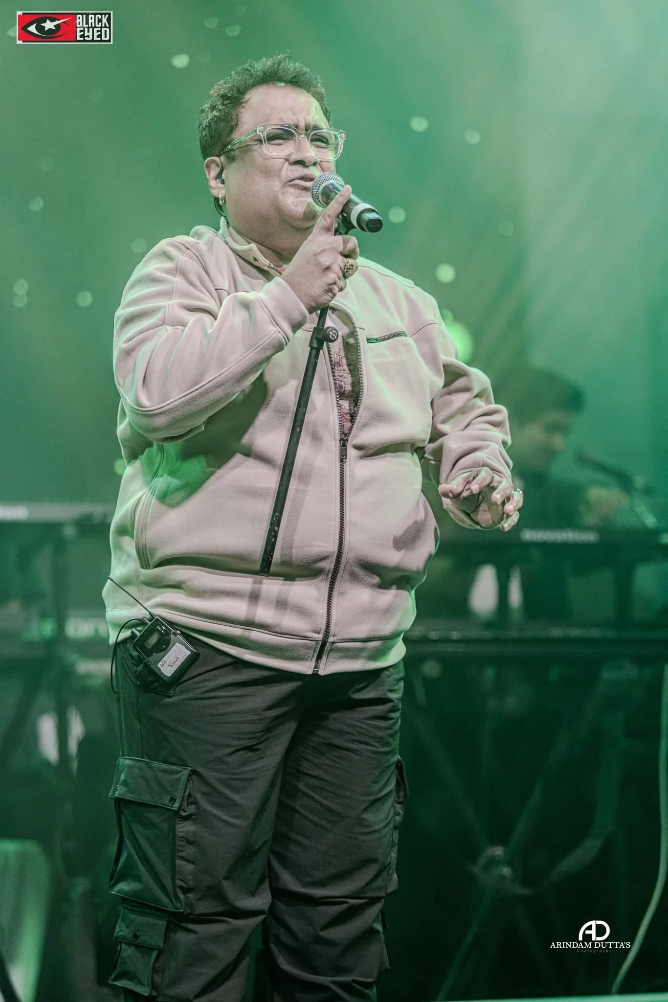 Kunal Ganjwala live at Kolkata CNMC — BlackEyed event photograph 469